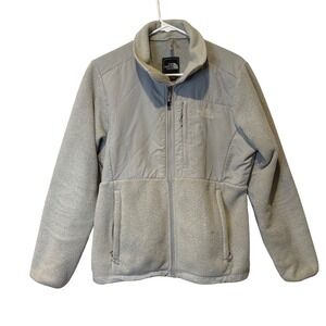 The‎ North Face Womens Denali Fleece Jacket Gray M Full Zip Polartec Outdoor